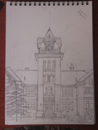 Completed Pencil Drawing