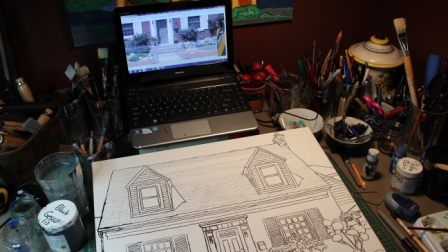 The Westdale House Sketch