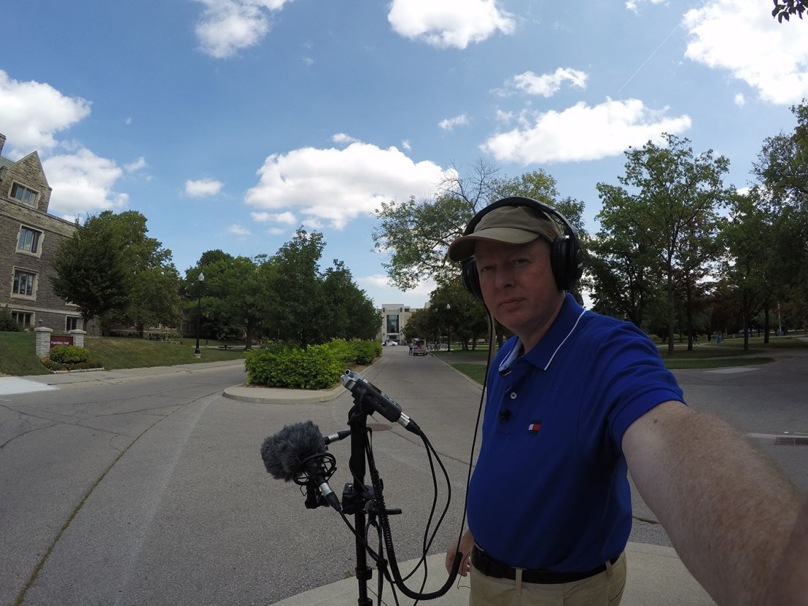 Working on Soundscape Hamilton Project @erskinec