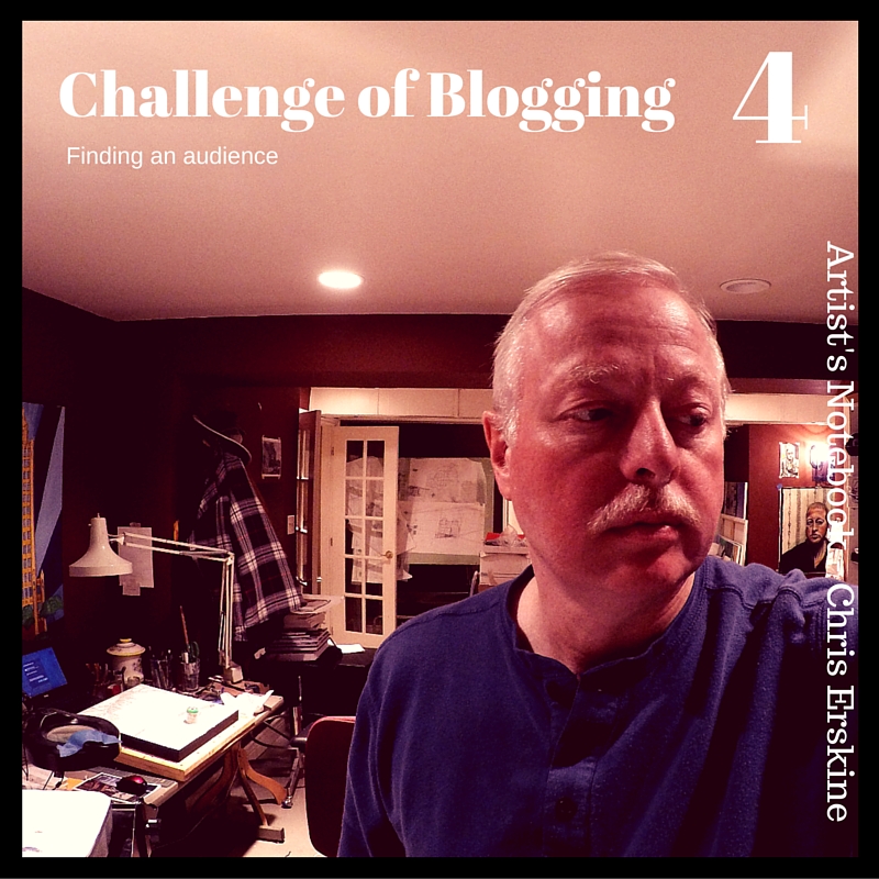 Challenge of Blogging by #artist @erskinec