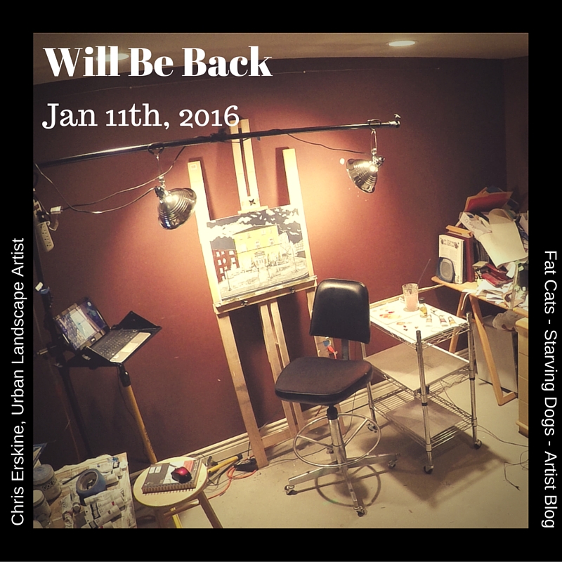 Chris Erskine, Urban Landscape Artist