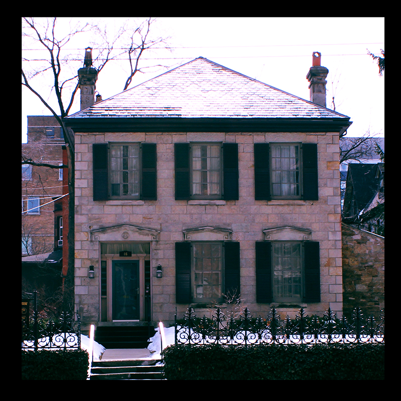 1840s Rastrick House (architect home who built the Castle), Hamilton's Corktown.  Photo by @erskinec