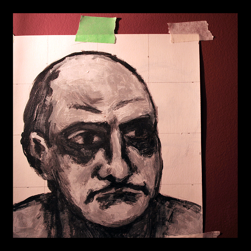 After Max Beckmann, Studio Work. Photo by @erskinec